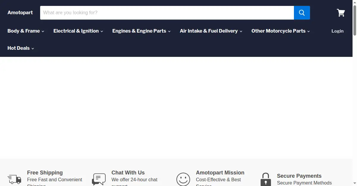 amotopart.com as the Internet Archive first saved it, 7 Dec 2021