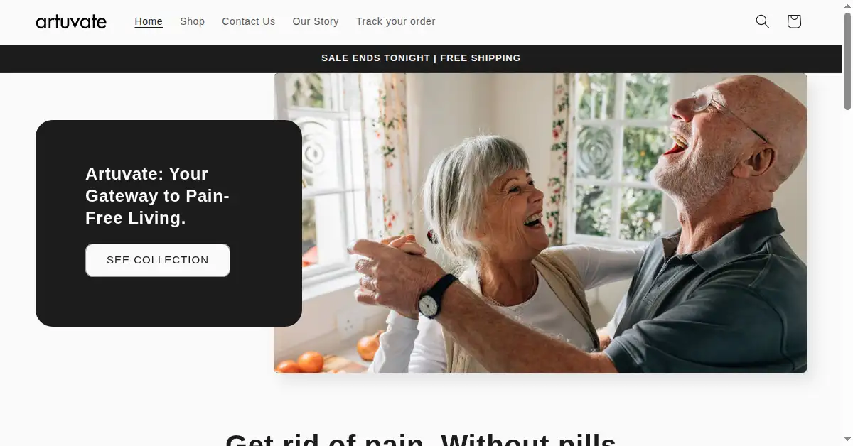 artuvate.co as the Internet Archive first saved it, 22 Apr 2024