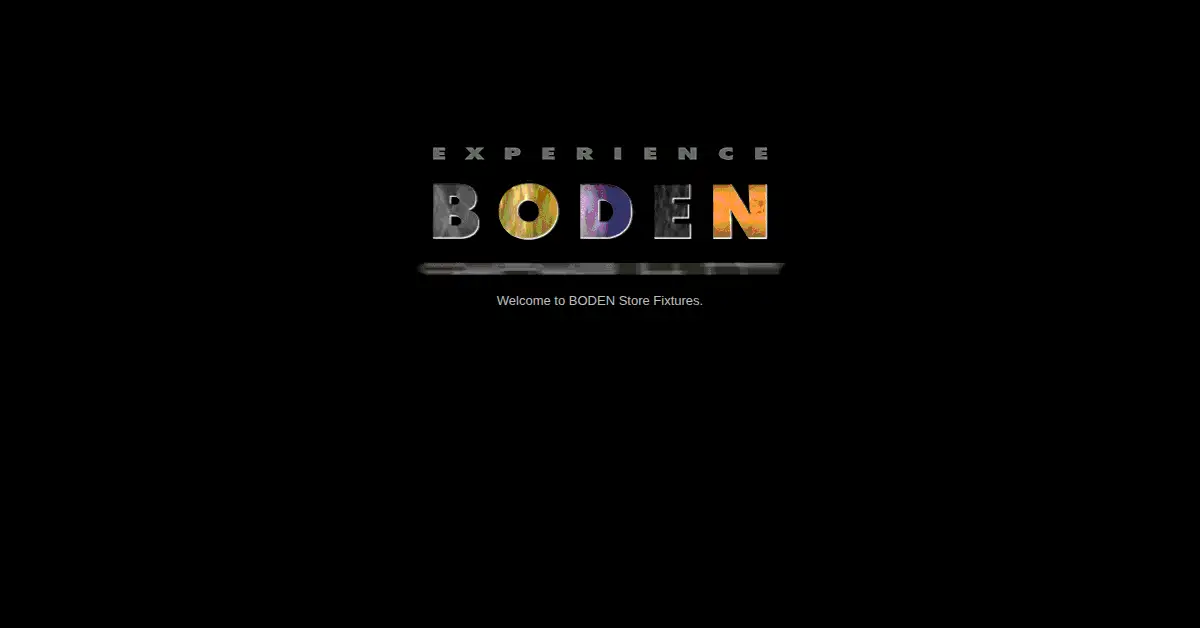 boden.com as the Internet Archive first saved it, 5 Dec 1998