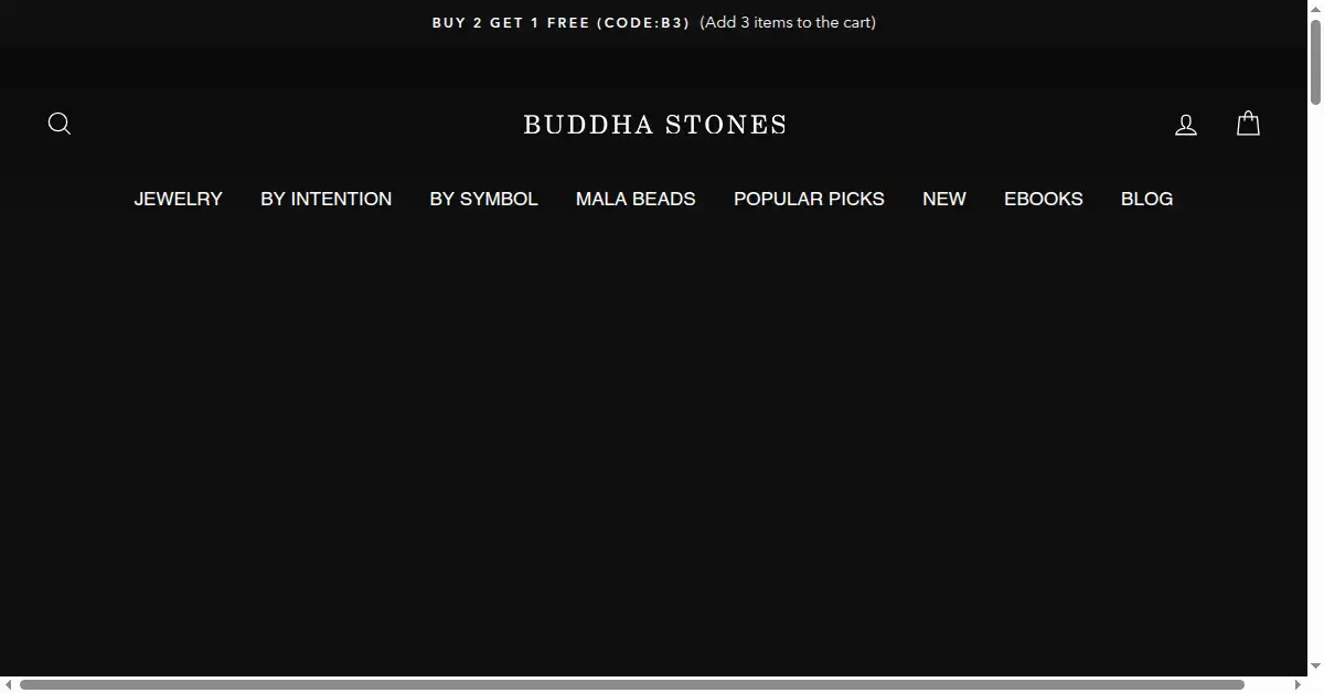 buddhastoneshop.com as the Internet Archive first saved it, 21 Oct 2021
