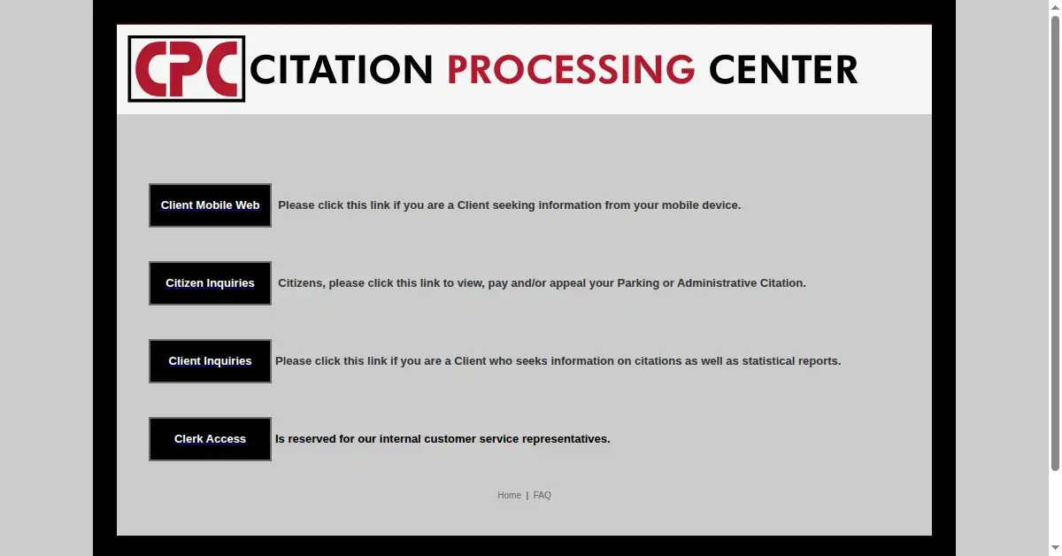 citationprocessingcenter.com as the Internet Archive first saved it, 14 Jan 2013