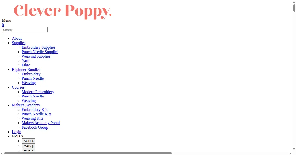 cleverpoppy.com as the Internet Archive first saved it, 28 Sep 2021