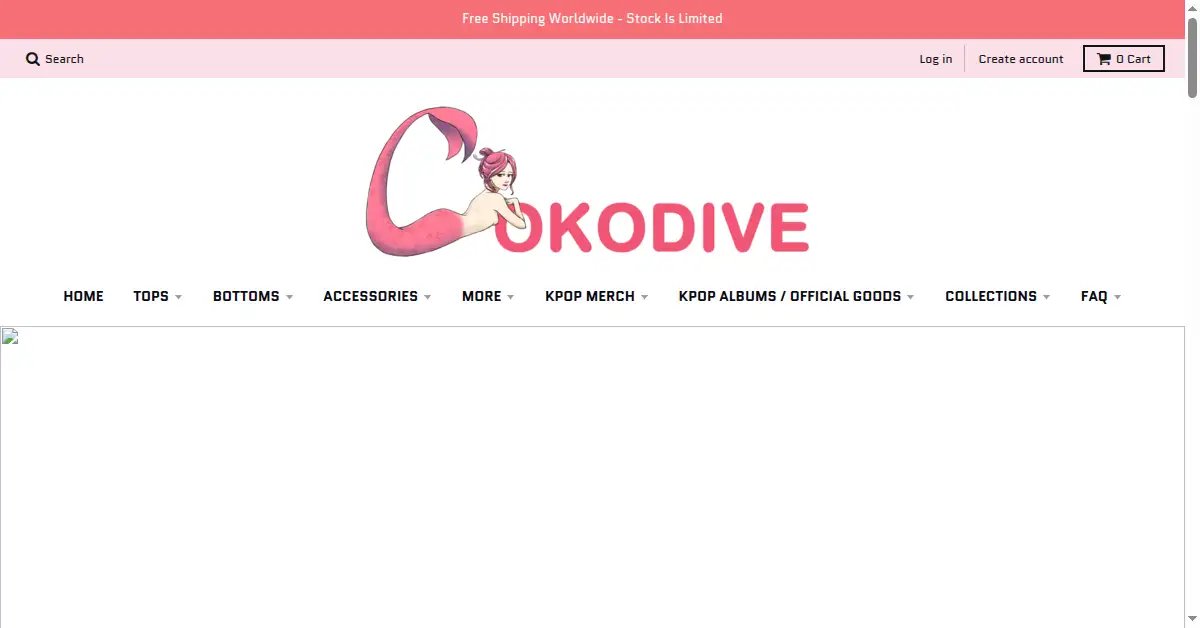 cokodive.com as the Internet Archive first saved it, 25 Aug 2018
