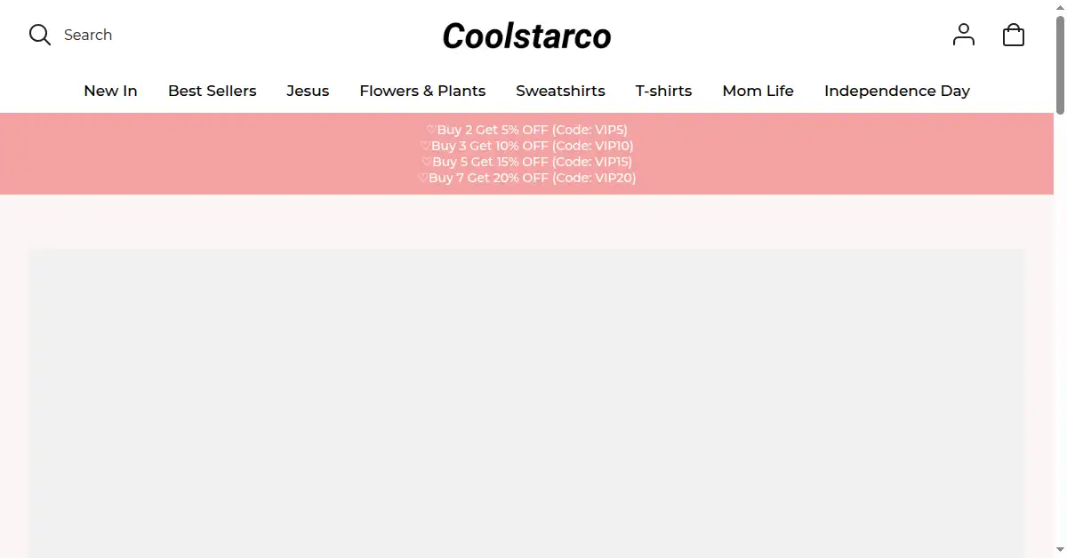 coolstarco.com as the Internet Archive first saved it, 22 Jul 2023