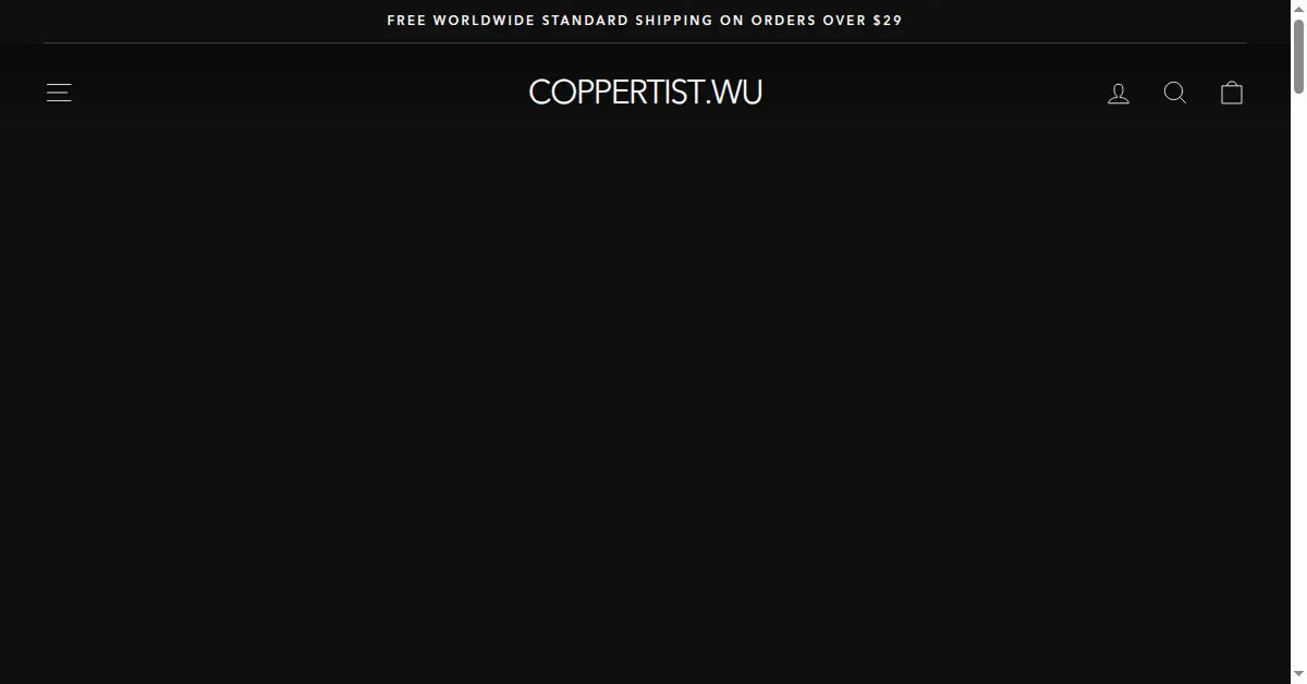 coppertistwu.com as the Internet Archive first saved it, 1 Jul 2021