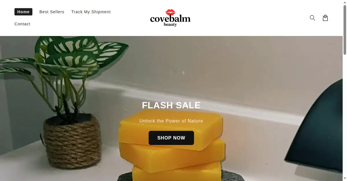 covebalm.com as the Internet Archive first saved it, 28 Mar 2025