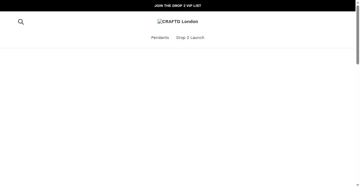 craftdlondon.com as the Internet Archive first saved it, 20 Aug 2018