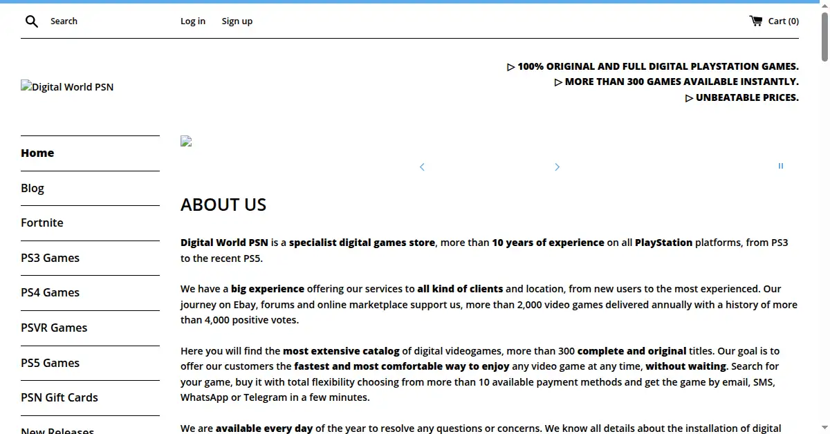 digitalworldpsn.com as the Internet Archive first saved it, 21 Sep 2021