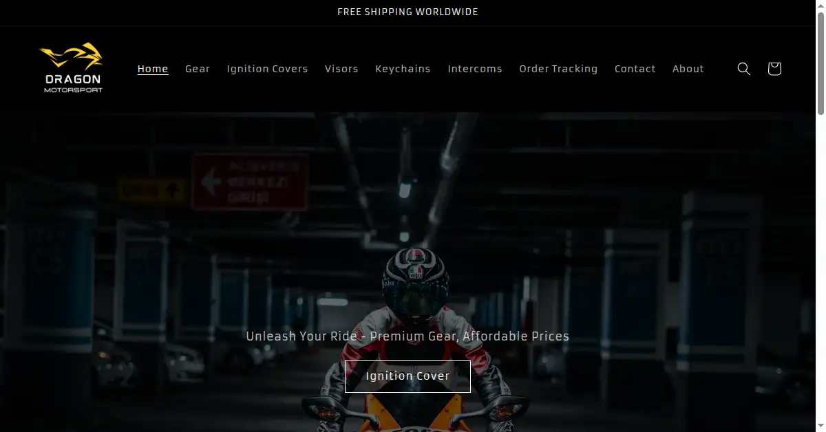 dragonmotorsport.ca as the Internet Archive first saved it, 10 Nov 2023