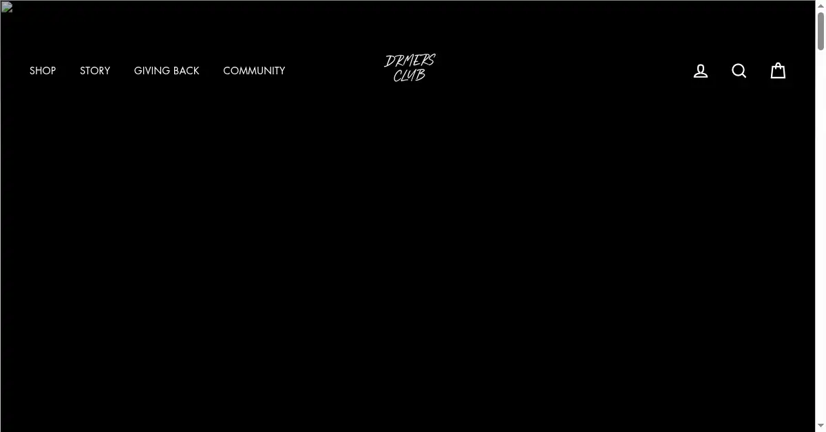 drmersclub.com as the Internet Archive first saved it, 9 Sep 2021