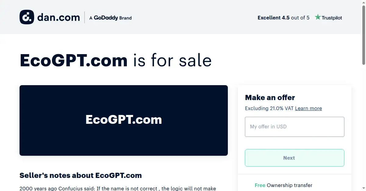 ecogpt.com as the Internet Archive first saved it, 22 Jul 2023