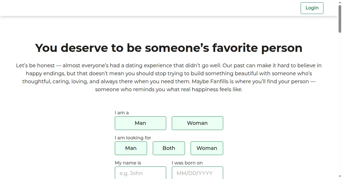 fanfills.com as the Internet Archive first saved it, 16 Jan 2026