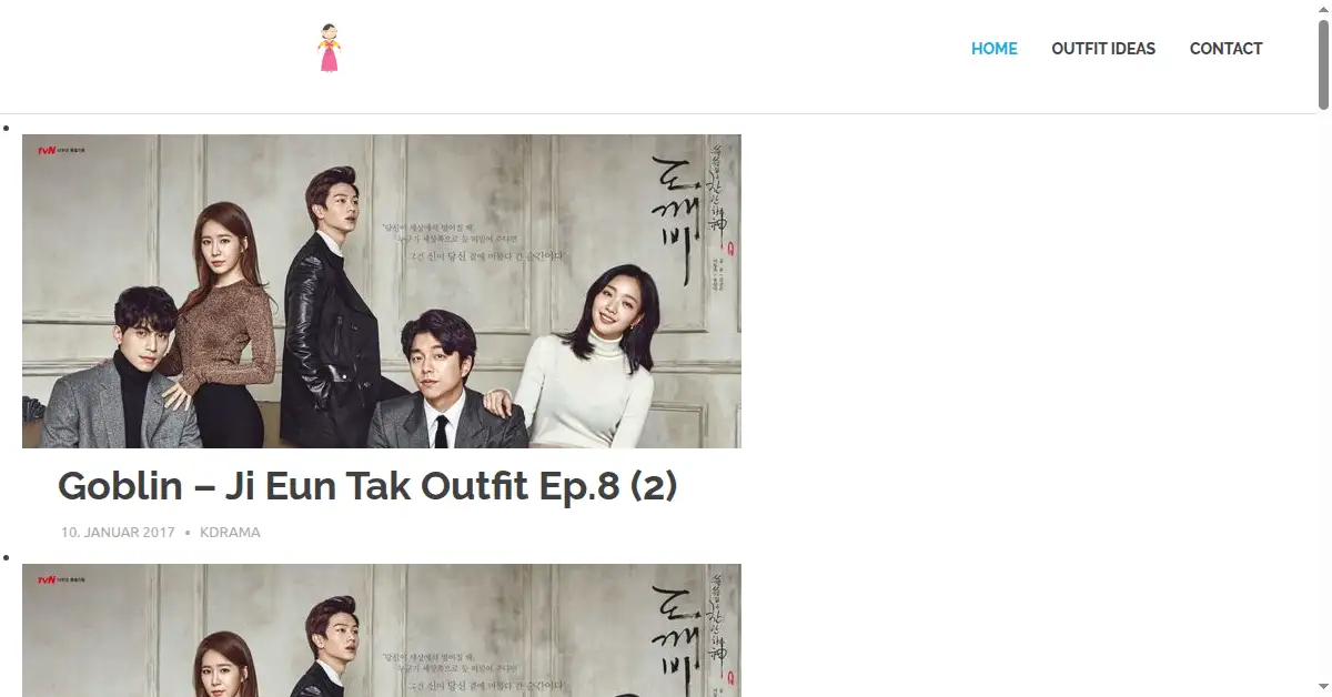 fashionchingu.com as the Internet Archive first saved it, 19 Jan 2017