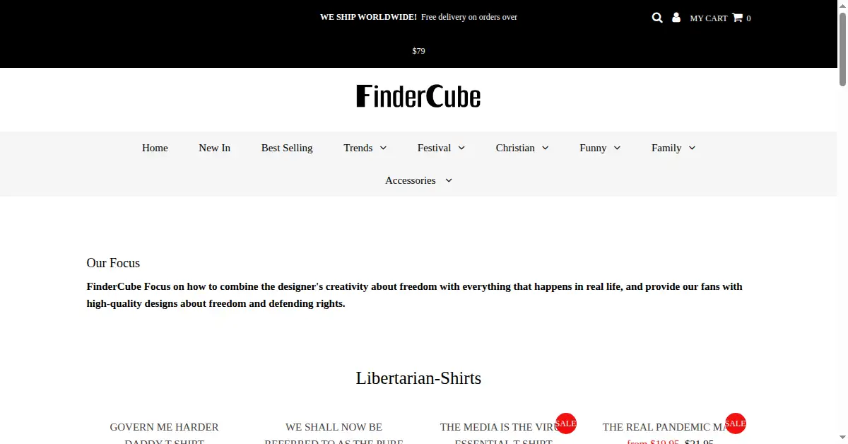 findercube.com as the Internet Archive first saved it, 10 Apr 2022