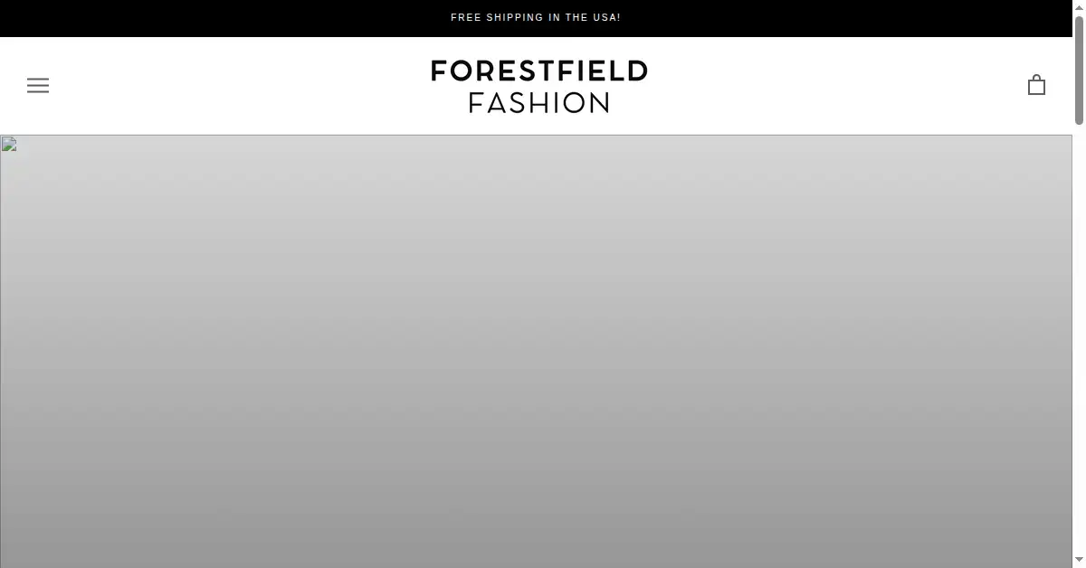 forestfieldfashion.com as the Internet Archive first saved it, 10 Sep 2024