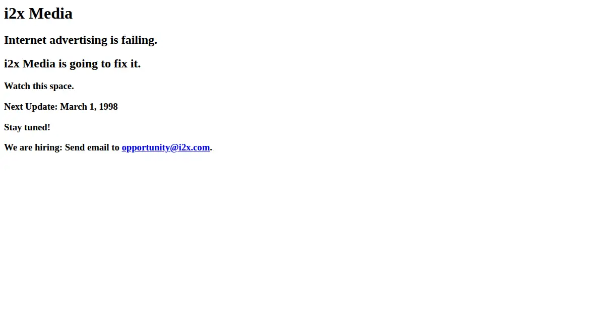 fun.com as the Internet Archive first saved it, 11 Feb 1998