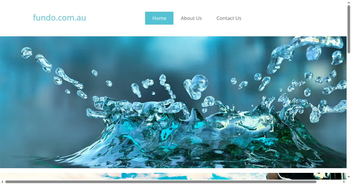 fundo.com.au as the Internet Archive first saved it, 5 Oct 2016