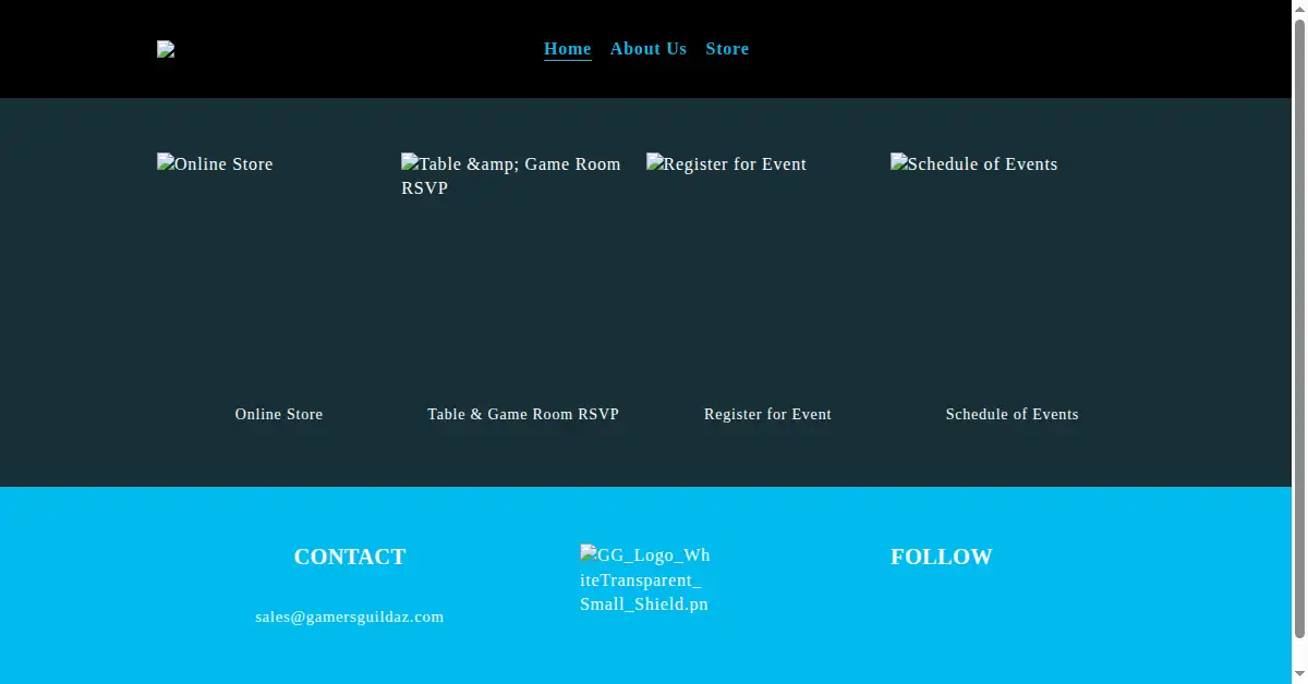 gamersguildaz.com as the Internet Archive first saved it, 3 May 2021