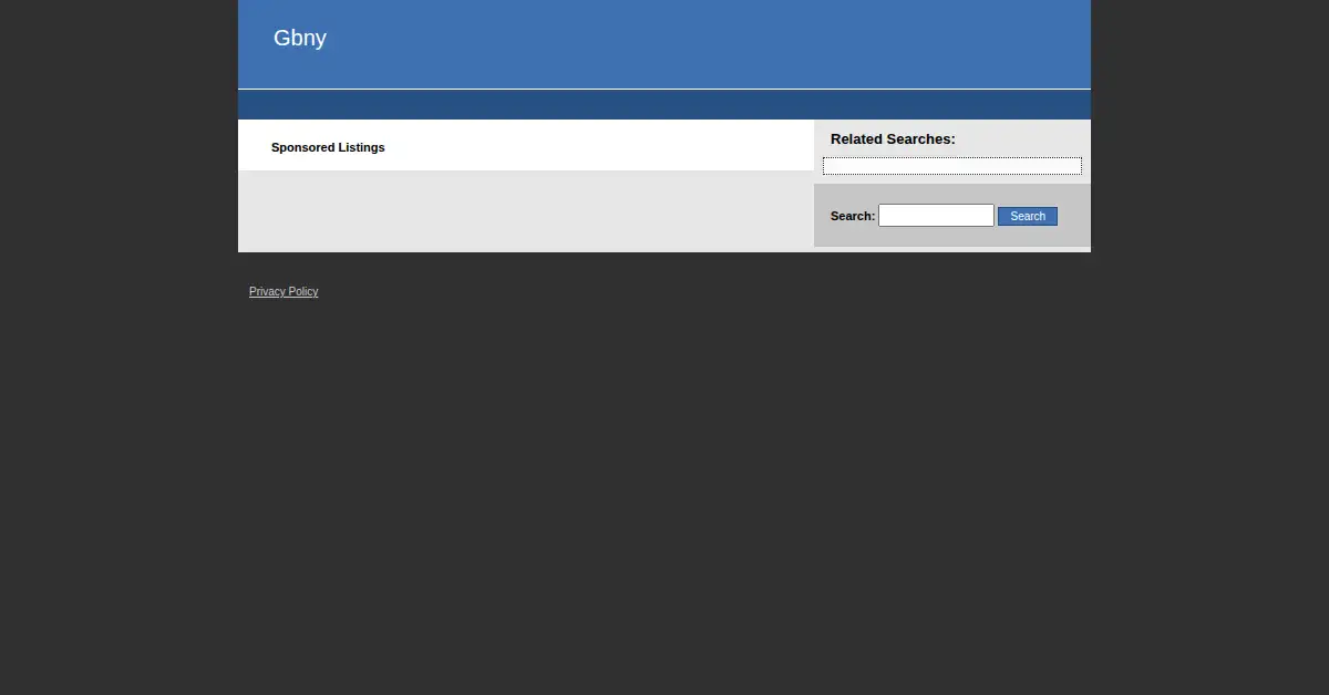 gbny.com as the Internet Archive first saved it, 3 Jun 2013