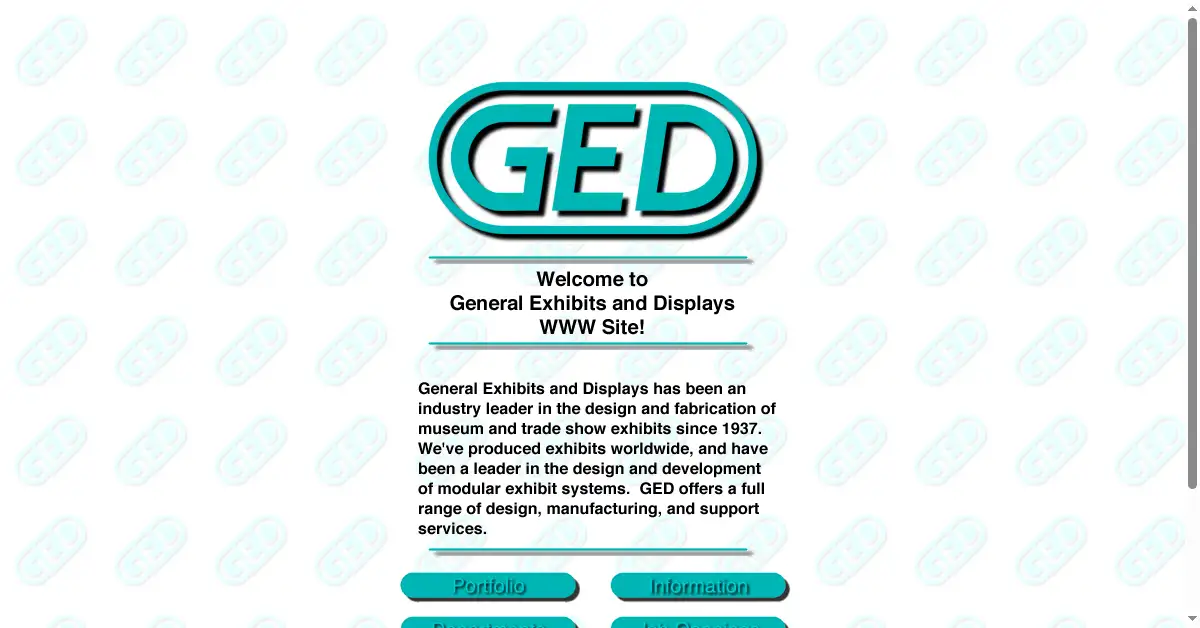 ged.com as the Internet Archive first saved it, 5 Nov 1996