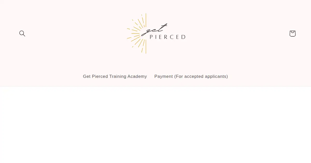 getpiercedco.com as the Internet Archive first saved it, 22 Jul 2023