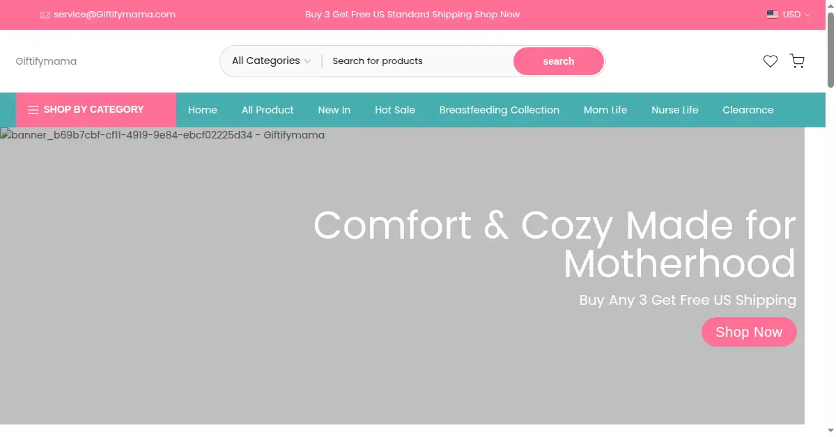 giftifymama.com as the Internet Archive first saved it, 30 Apr 2024