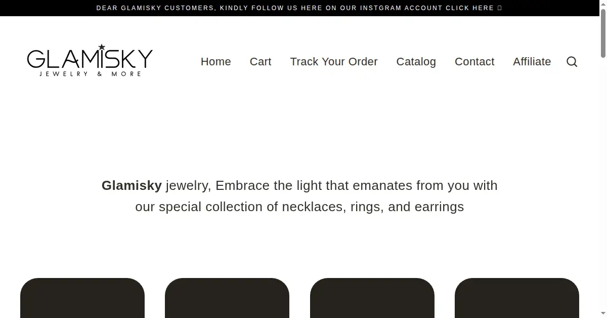 glamisky.com as the Internet Archive first saved it, 27 Aug 2024