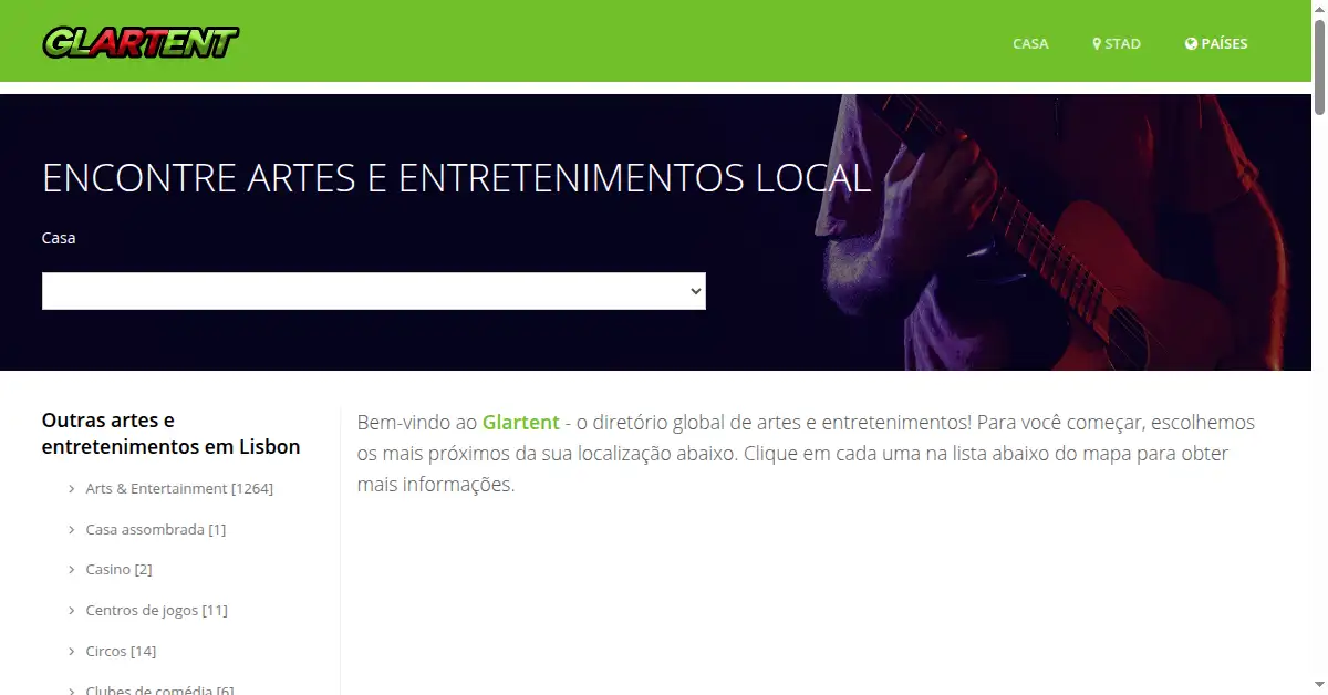glartent.com as the Internet Archive first saved it, 18 Jul 2018