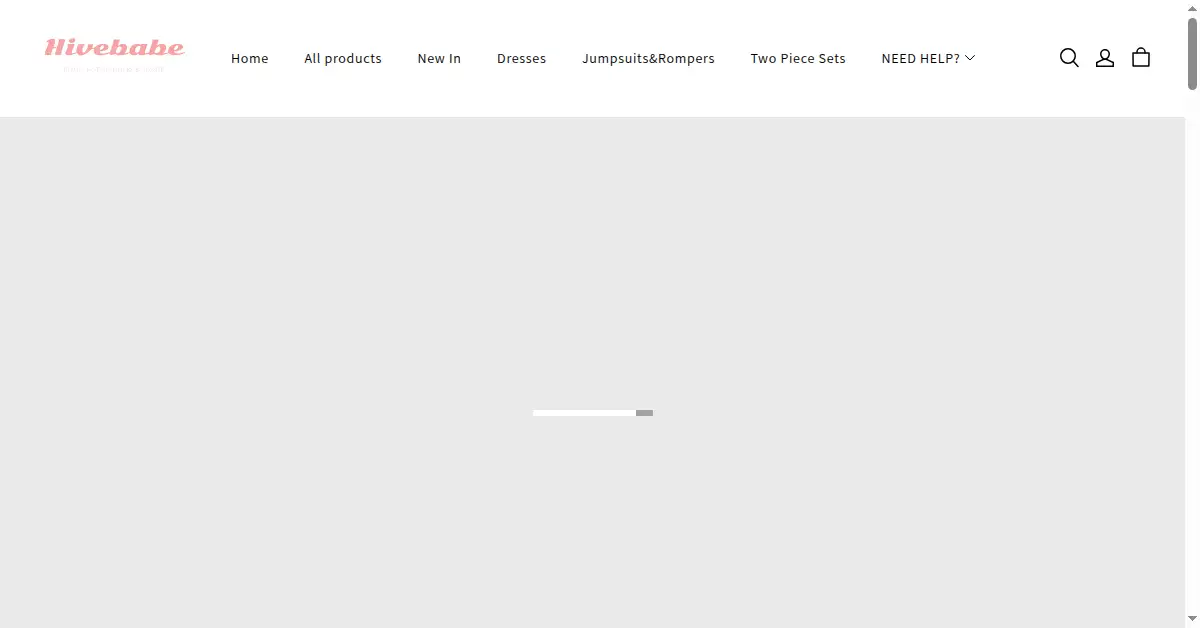 hivebabe.com as the Internet Archive first saved it, 30 May 2024