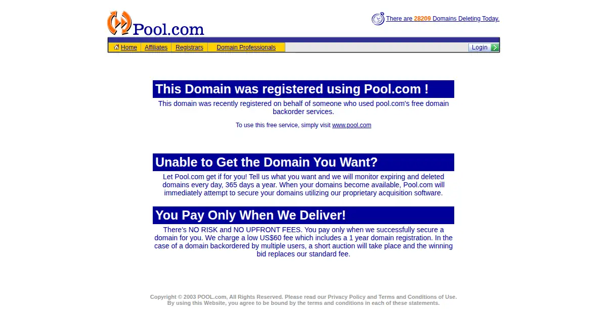 hoteltonight.com as the Internet Archive first saved it, 4 Apr 2004