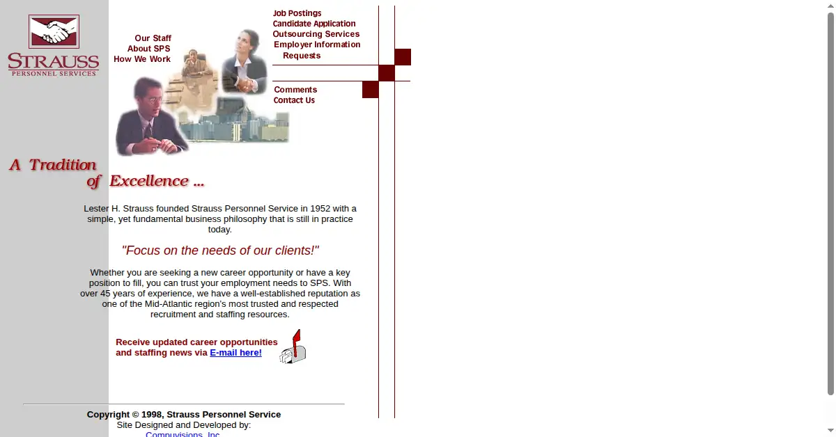 ihire.com as the Internet Archive first saved it, 27 Nov 1999