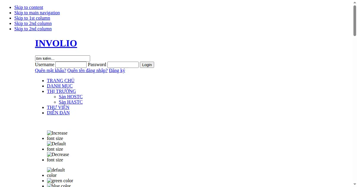 involio.com as the Internet Archive first saved it, 2 Mar 2008
