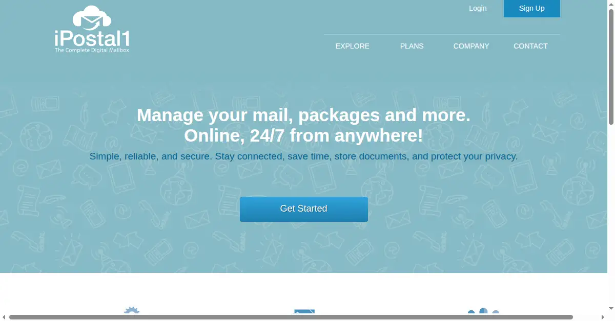 ipostal1.com as the Internet Archive first saved it, 12 Apr 2014
