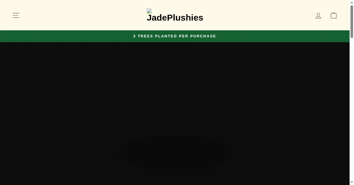 jadeplushies.com as the Internet Archive first saved it, 6 Feb 2025