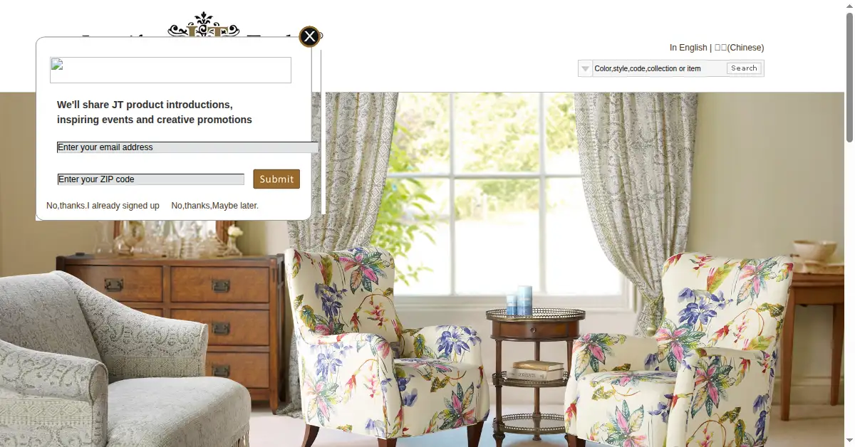 jennifertaylorhome.com as the Internet Archive first saved it, 27 Oct 2014
