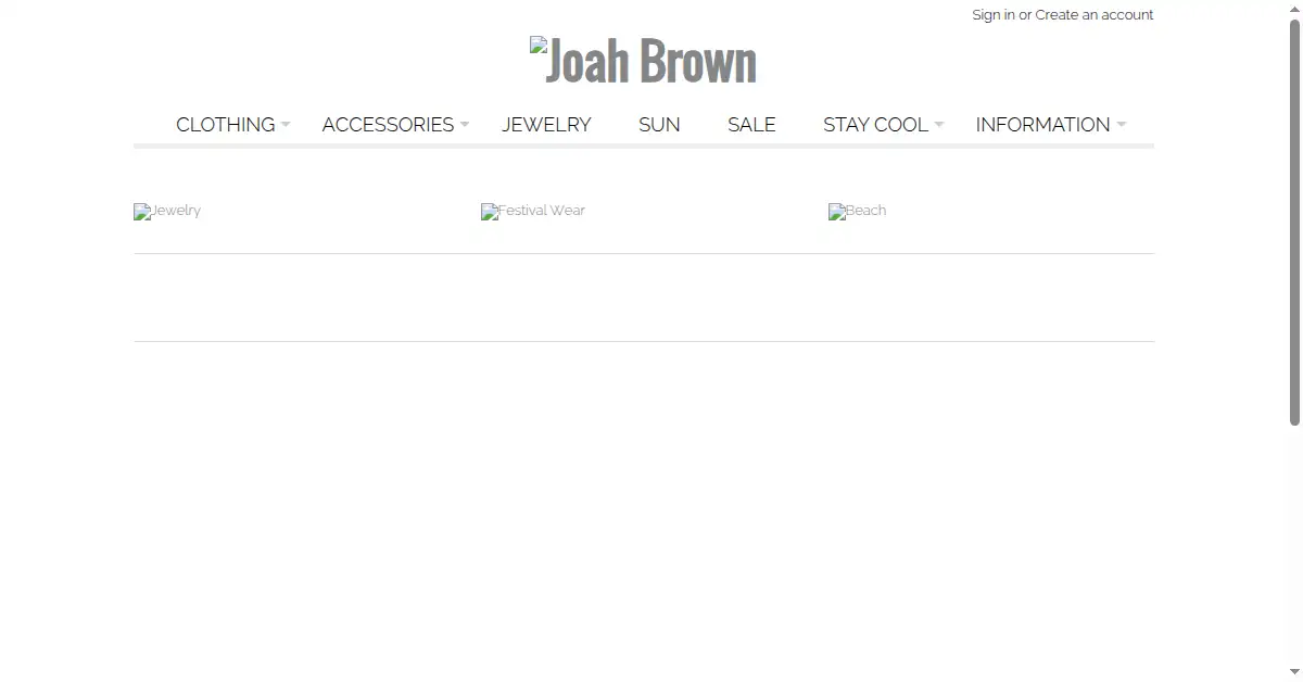 joahbrown.com as the Internet Archive first saved it, 25 Mar 2014