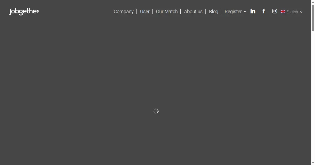 jobgether.com as the Internet Archive first saved it, 22 Jun 2019