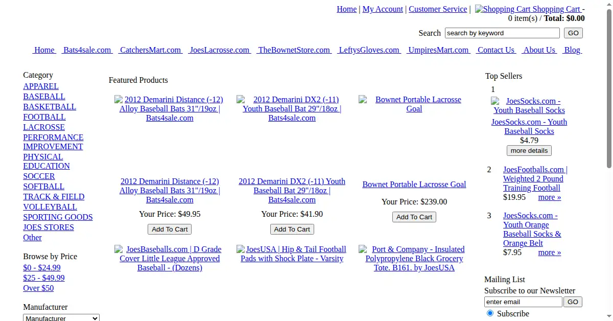 joesusa.com as the Internet Archive first saved it, 29 Apr 2012