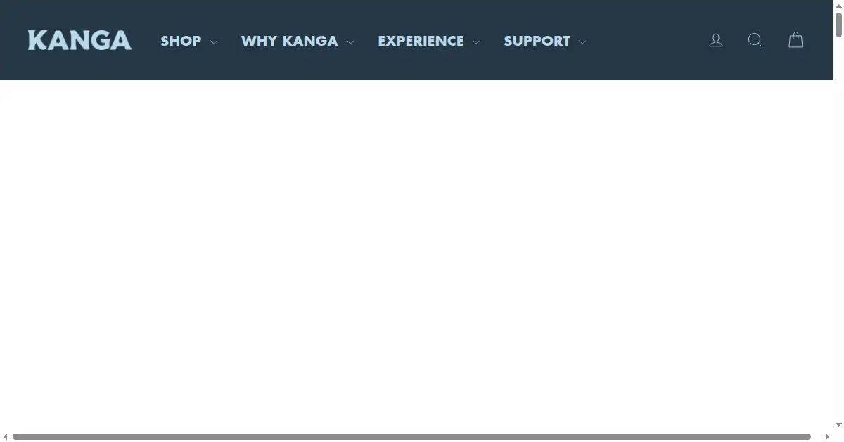 kangacoolers.com as the Internet Archive first saved it, 25 May 2020