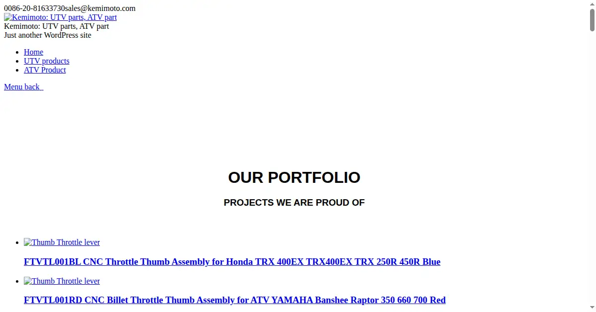kemimoto.com as the Internet Archive first saved it, 2 Mar 2017