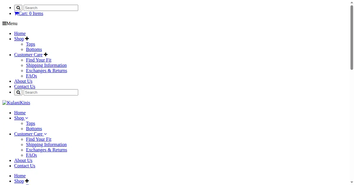 kulanikinis.com as the Internet Archive first saved it, 26 Feb 2015