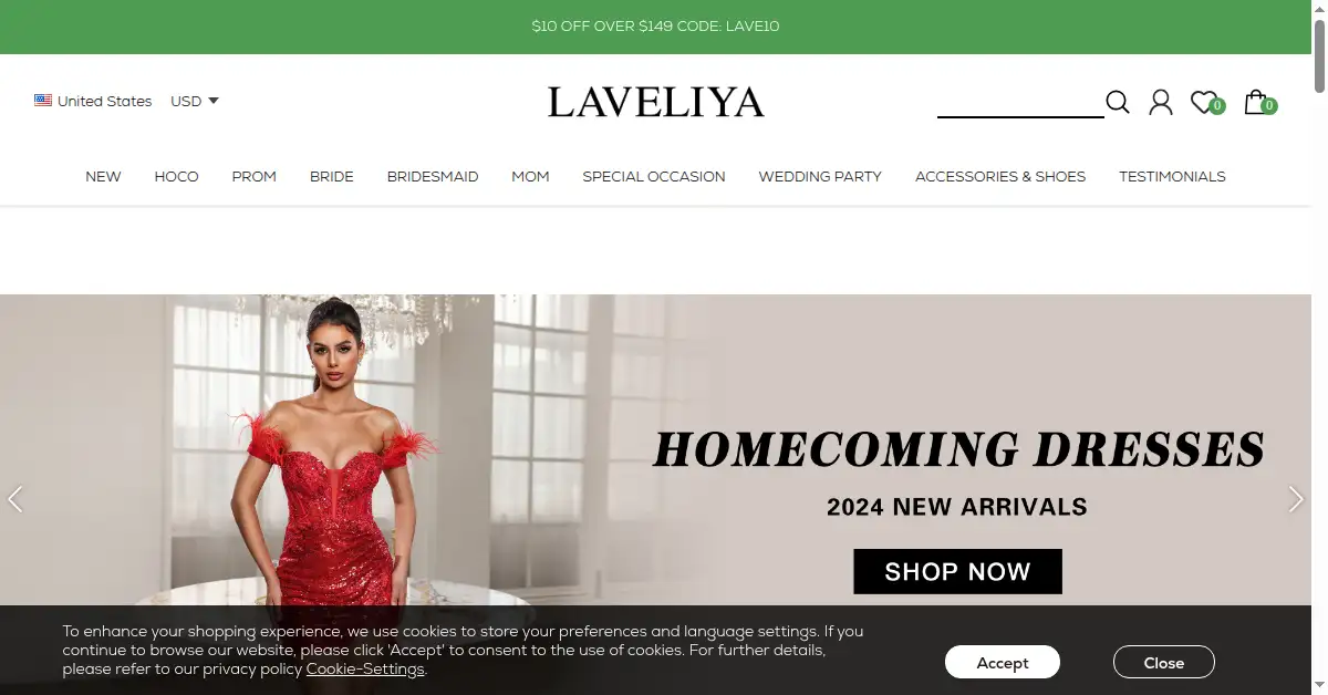 laveliya.com as the Internet Archive first saved it, 16 Jul 2024