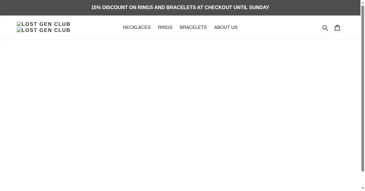 lostgenclub.com as the Internet Archive first saved it, 31 Oct 2020