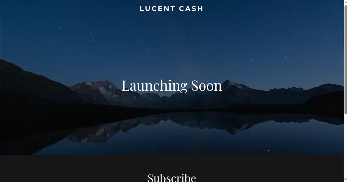 lucentcash.com as the Internet Archive first saved it, 26 Sep 2024