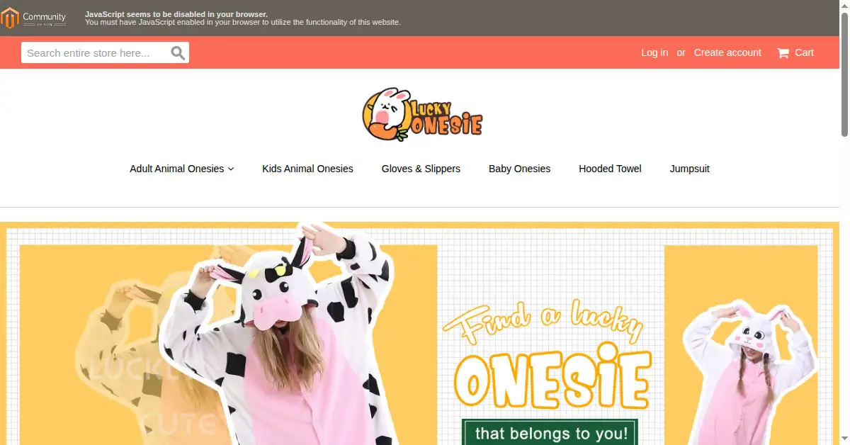 luckyonesie.com as the Internet Archive first saved it, 20 Nov 2020