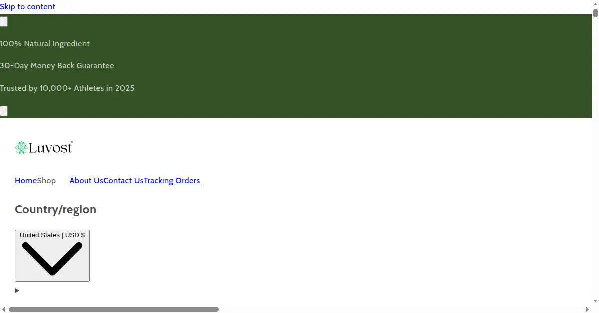 luvost.com as the Internet Archive first saved it, 27 Mar 2025