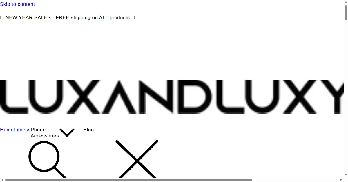 luxandluxy.com as the Internet Archive first saved it, 28 Jan 2022