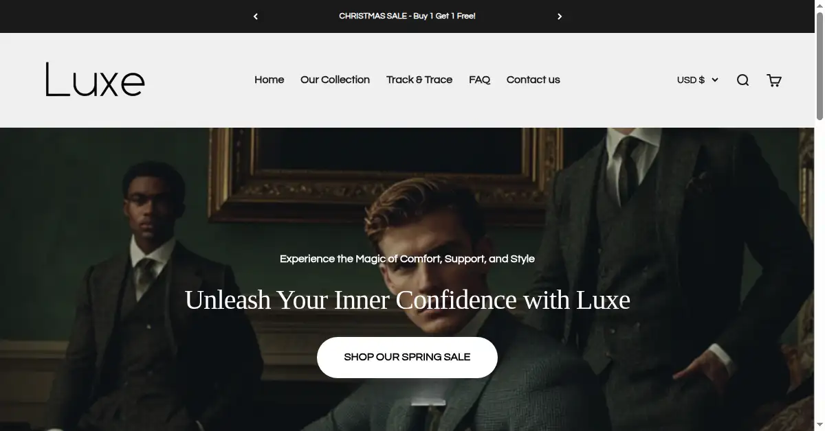 luxeresearchlab.com as the Internet Archive first saved it, 3 Aug 2025