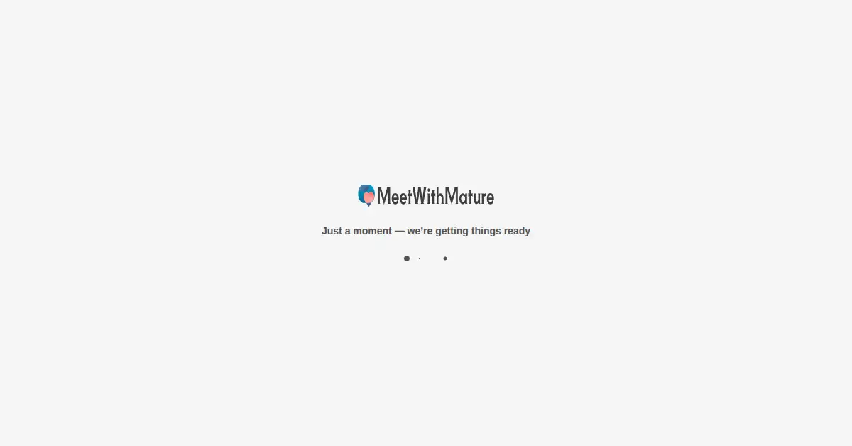 meetwithmature.com as the Internet Archive first saved it, 23 Jul 2023