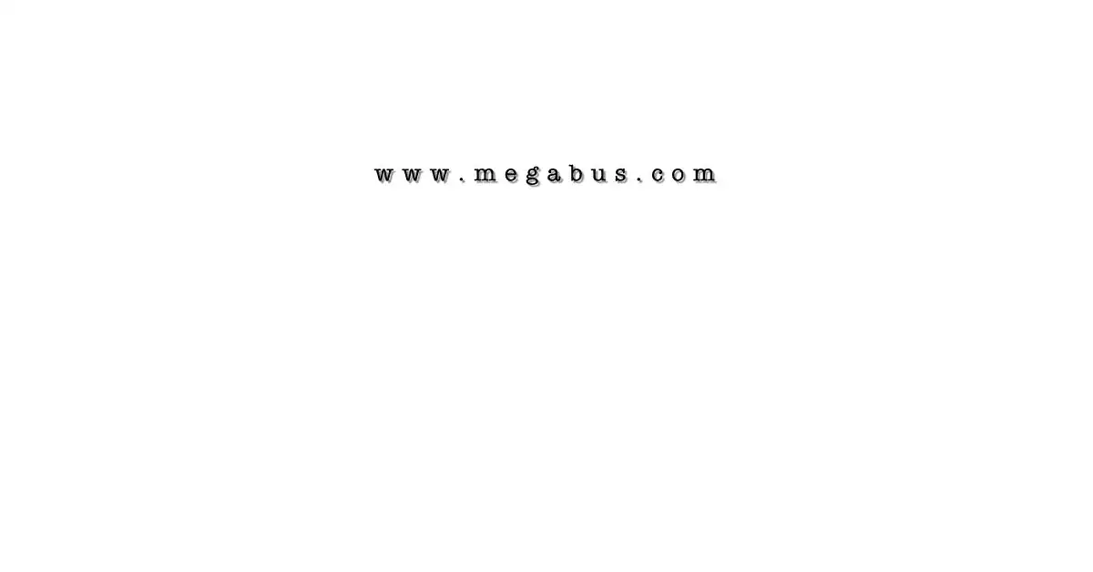 megabus.com as the Internet Archive first saved it, 19 Jan 2001